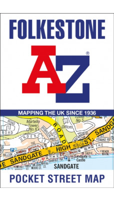 Folkestone A-Z Pocket Street Map