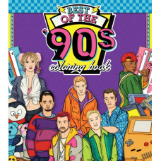 Best of the '90s Coloring Book : Color your way through 1990s art & pop culture Volume 2